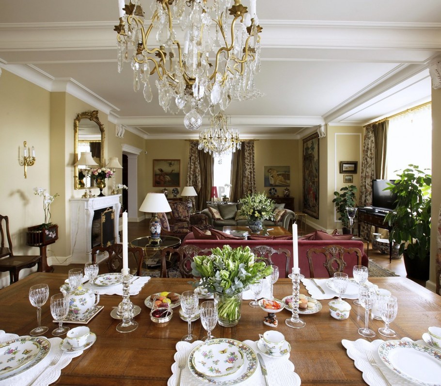 Столовая в викторианском стиле