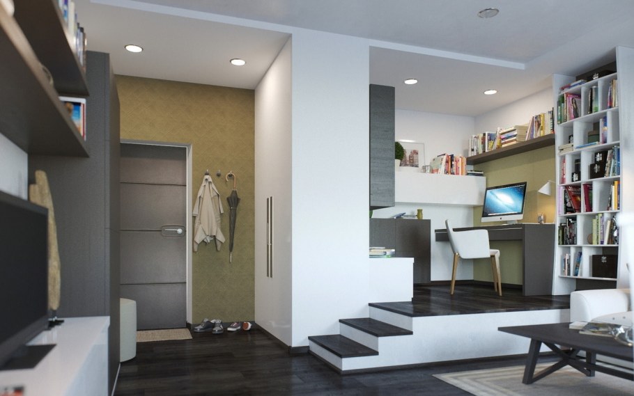 Интерьер маленькой квартиры