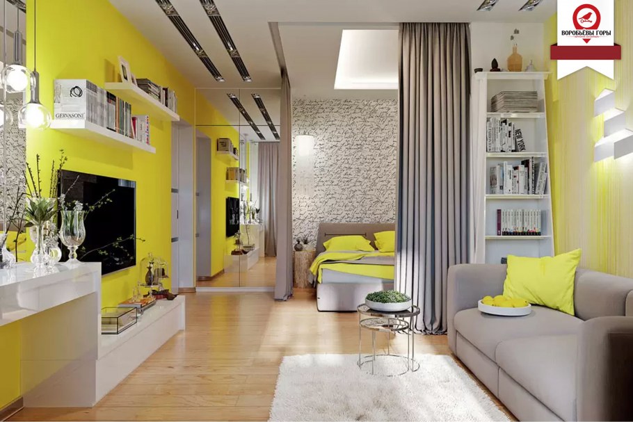 Икеа студия 25 кв м