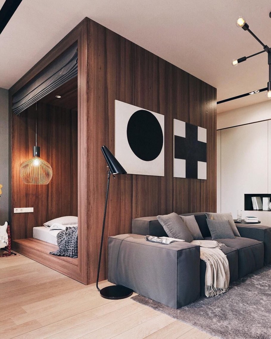 Интересные интерьеры квартир