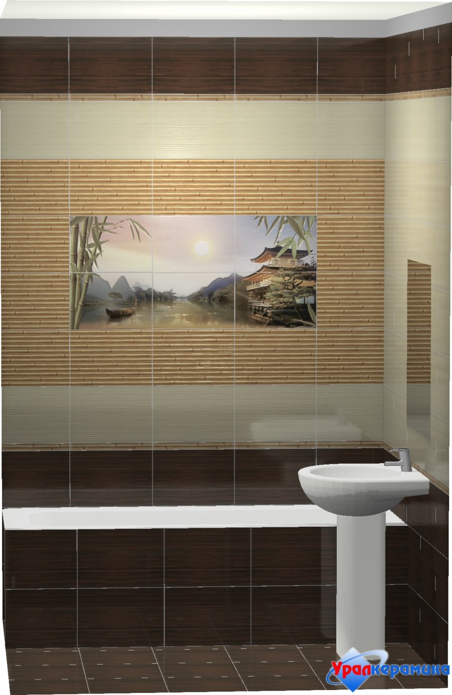 Коллекция бамбук Уралкерамика