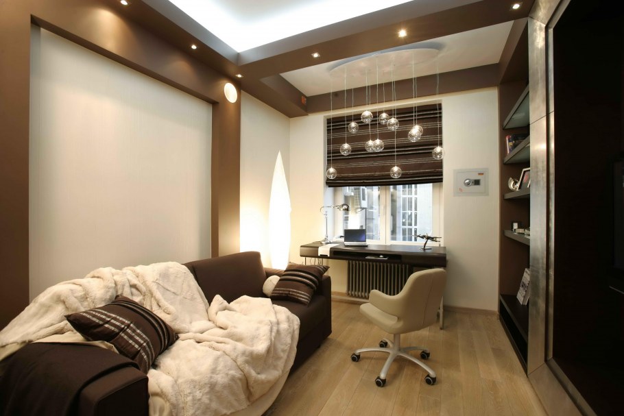 Спальня гостиная кабинет