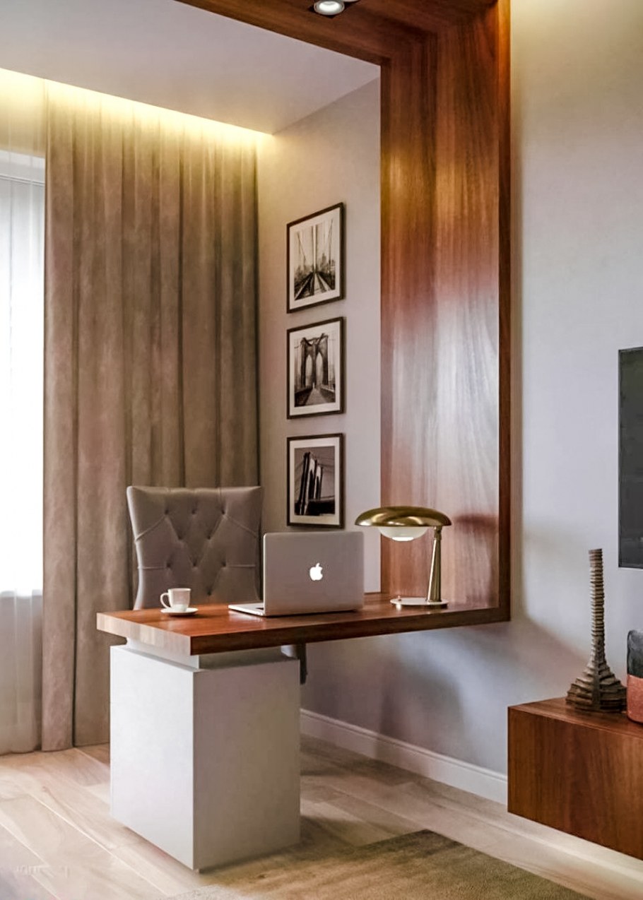 Комната-кабинет интерьер