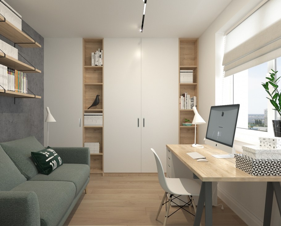 Кабине. Скандинавском стиле