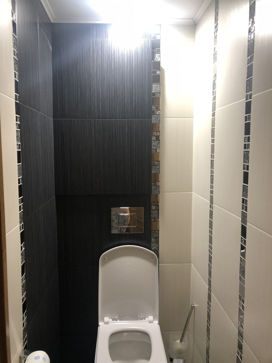 Ремонт туалета с нишей