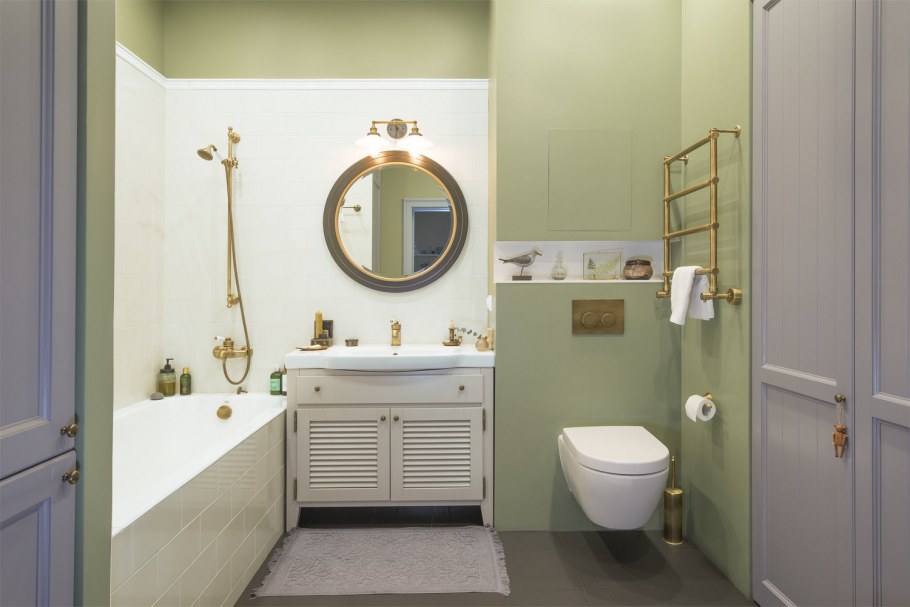 Инсталляция для унитаза в интерьере