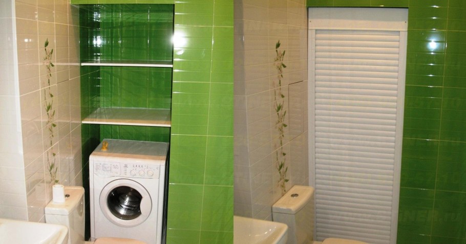 Рольставни в туалет