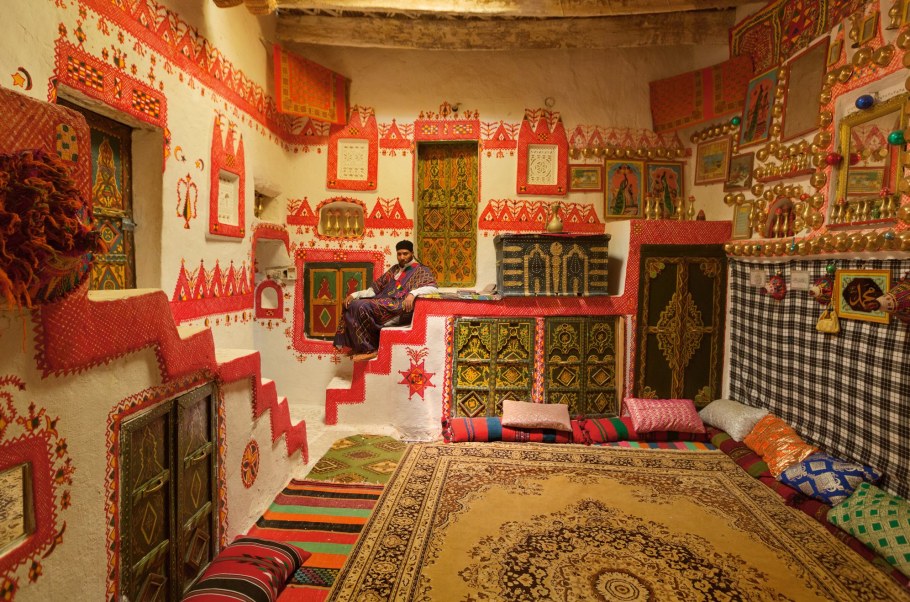 Интерьер башкирской избы