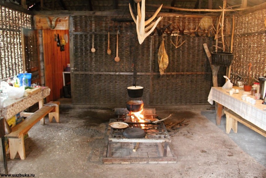 Каменные домики Грузия