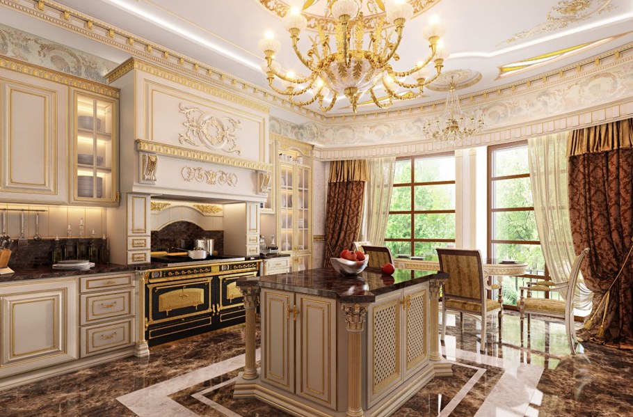 Antonovich Design интерьеры в стиле Ампир