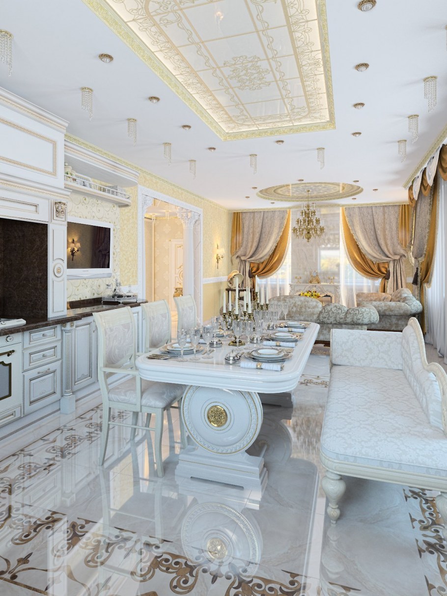 Роскошный дворец - Luxury Antonovich Design