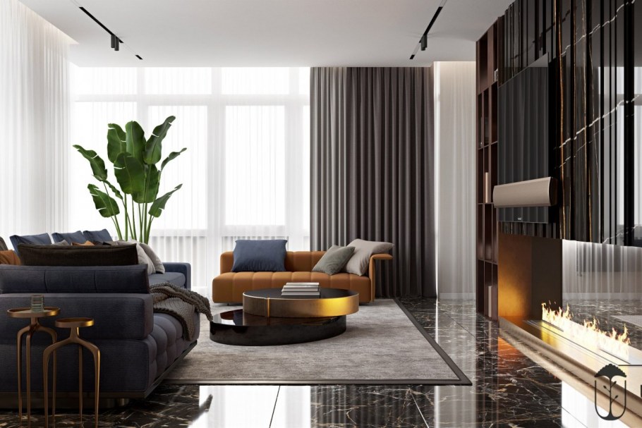 Потолок в стиле лофт