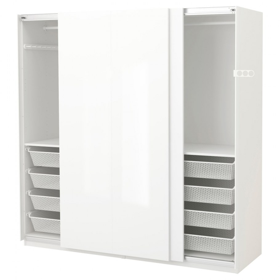 Шкаф ПАКС Хасвик белый арт.091.805.96