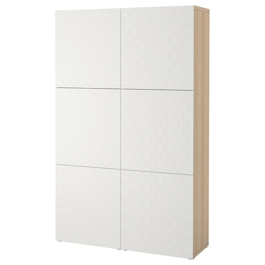 Шкаф икеа БЕСТО белый