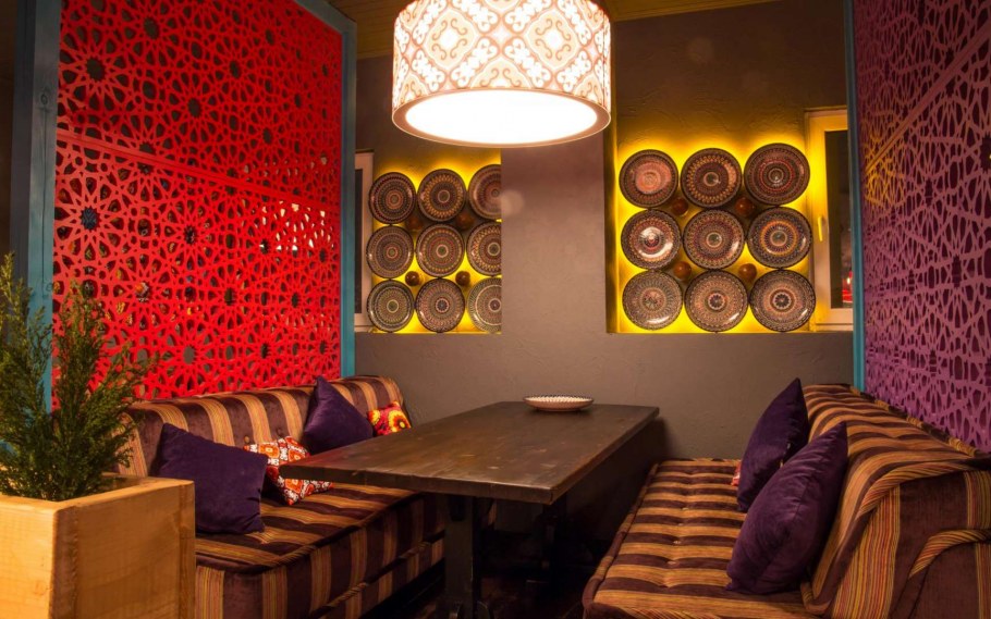 Чилаут зона в кафе