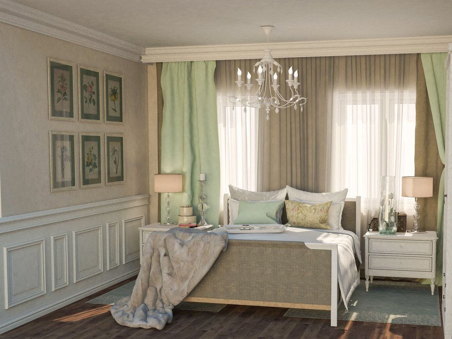 Спальня Прованс 9кв