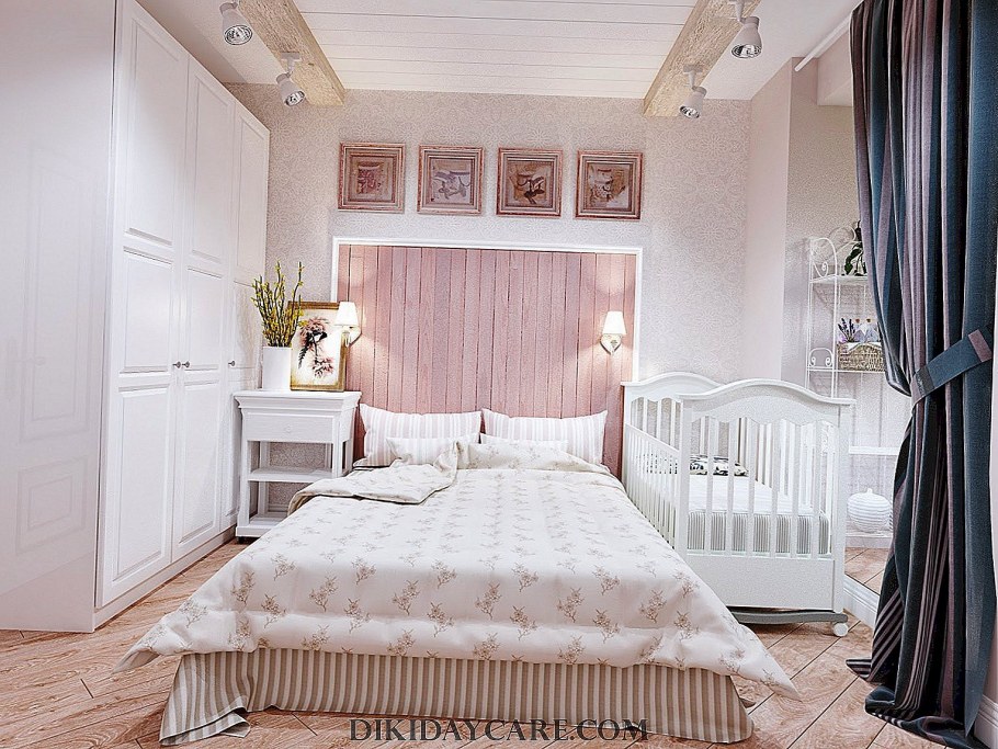 Спальня с элементами Прованса