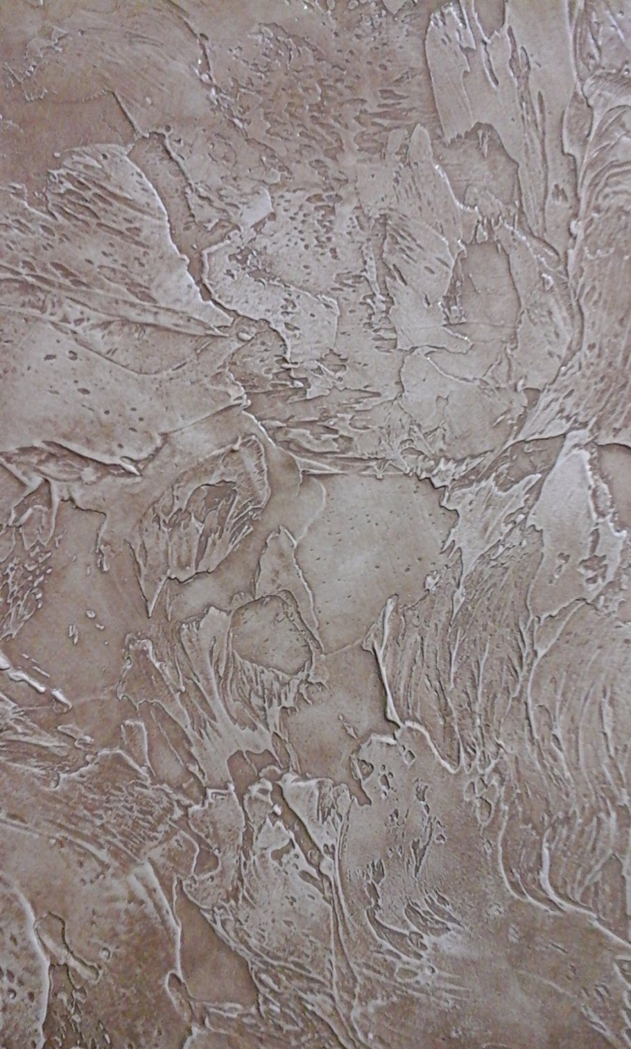 Роспись стен декоративной штукатуркой и краской художником