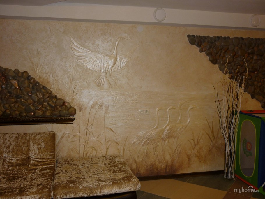 Деруфа декоративная штукатурка