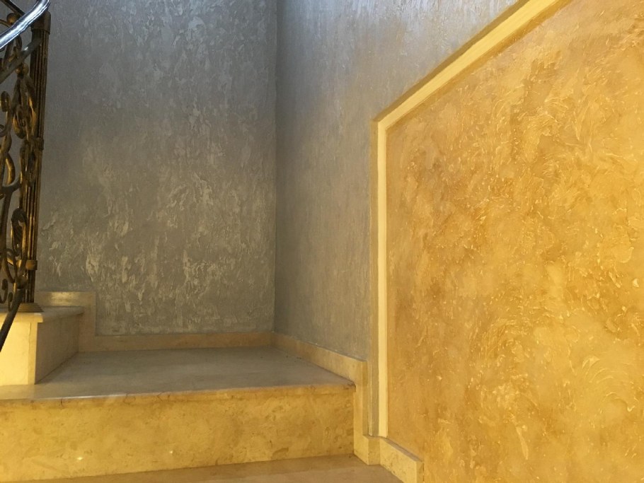 Венецианская штукатурка гранж