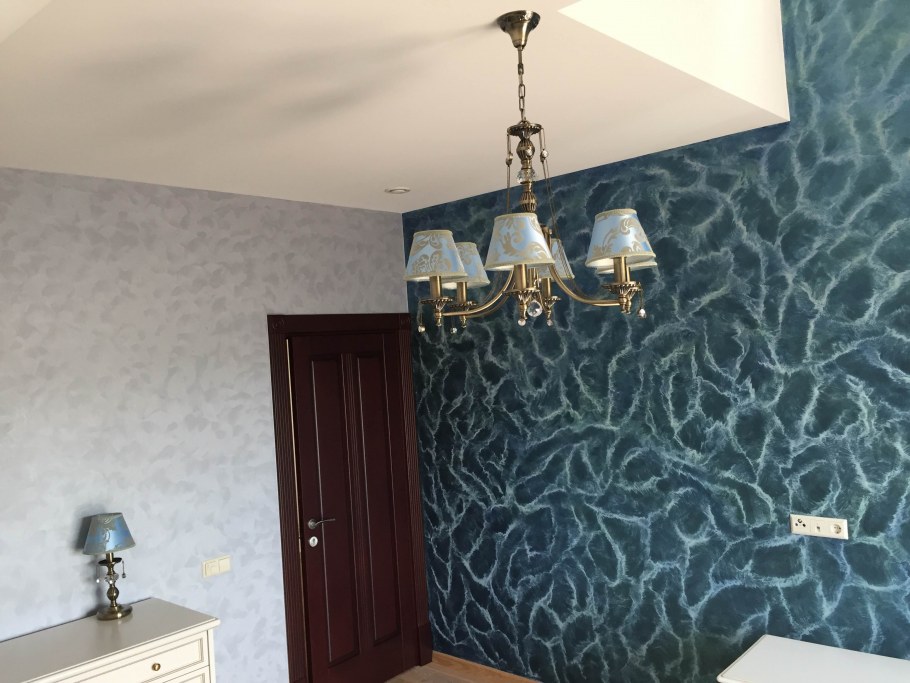 Декоративная краска подъезд