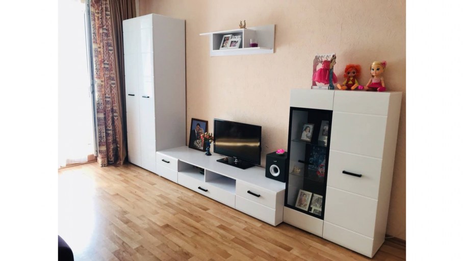 Тумба под ТВ "Нэнси New" (2 двери и 1 ящик)