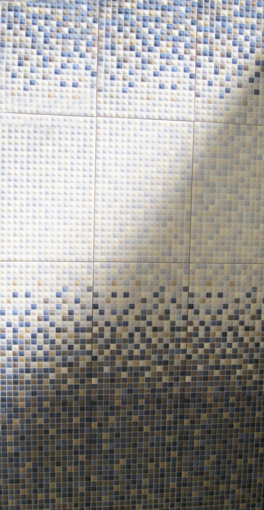 Керамическая плитка настенная Керамин гламур голубая 40х27,5 см