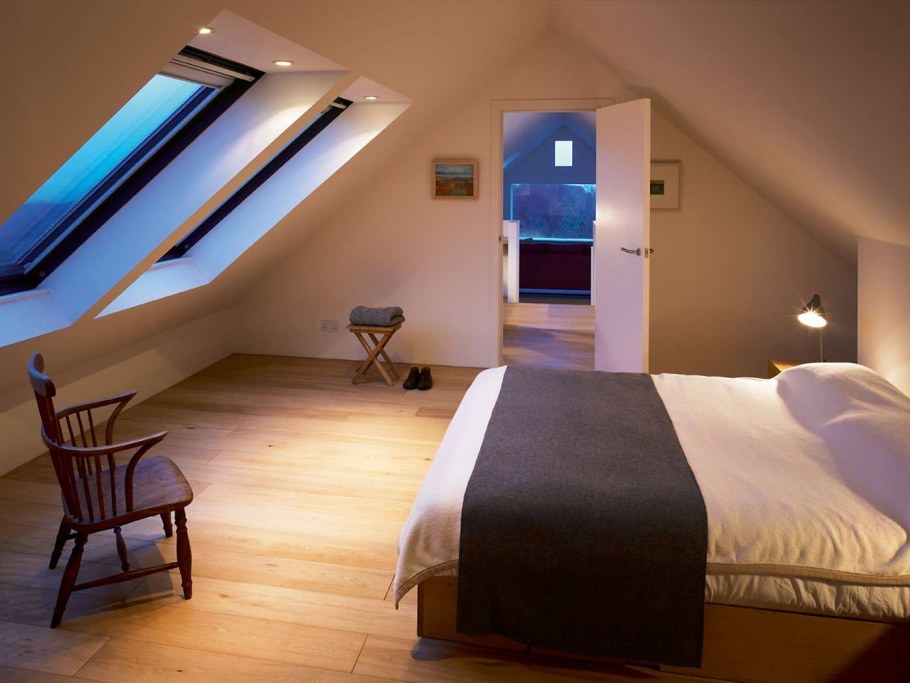 Освещение мансарды