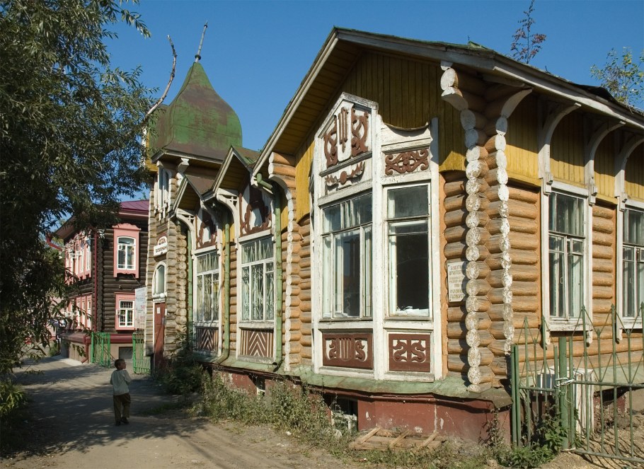 Дом купца Шорина наличники