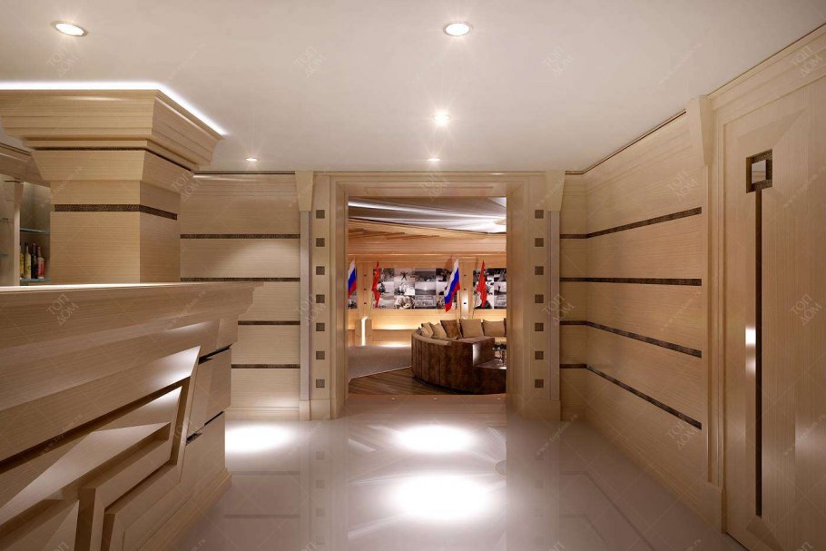 Прихожая в цокольном этаже