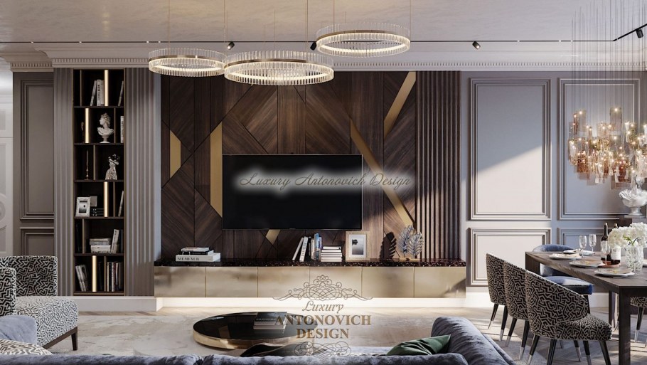 Стены в стиле ар деко