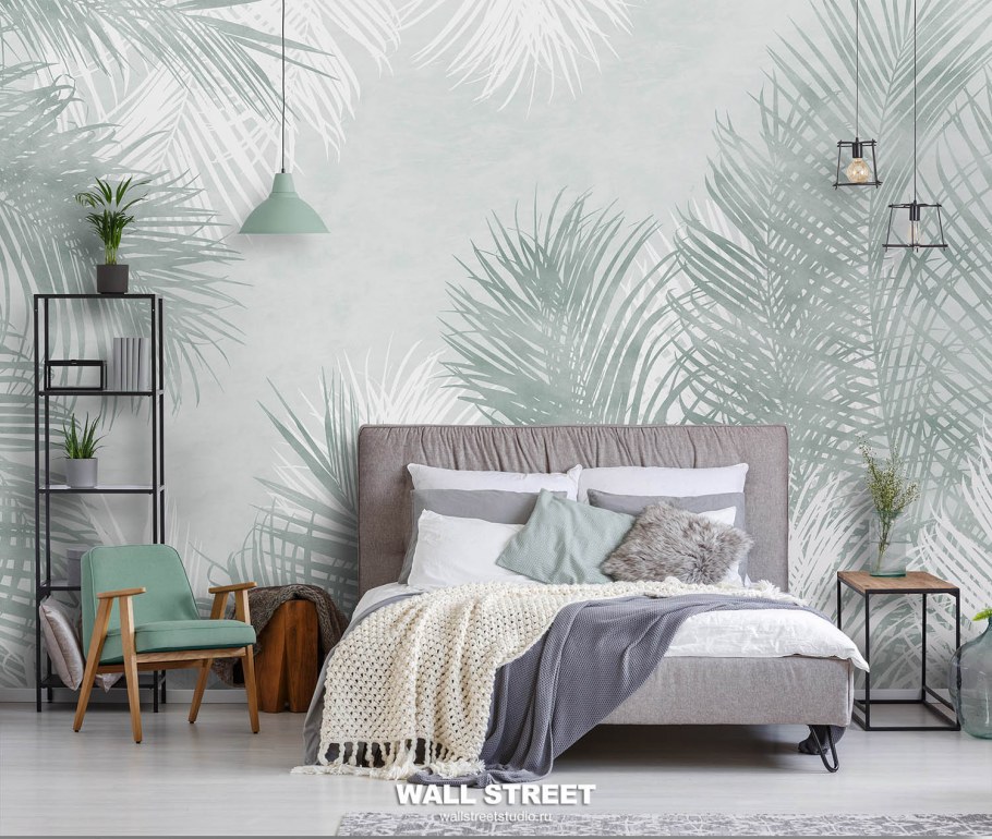 Афреско пальмовые листья