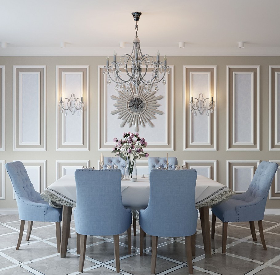 Молдинги в интерьере