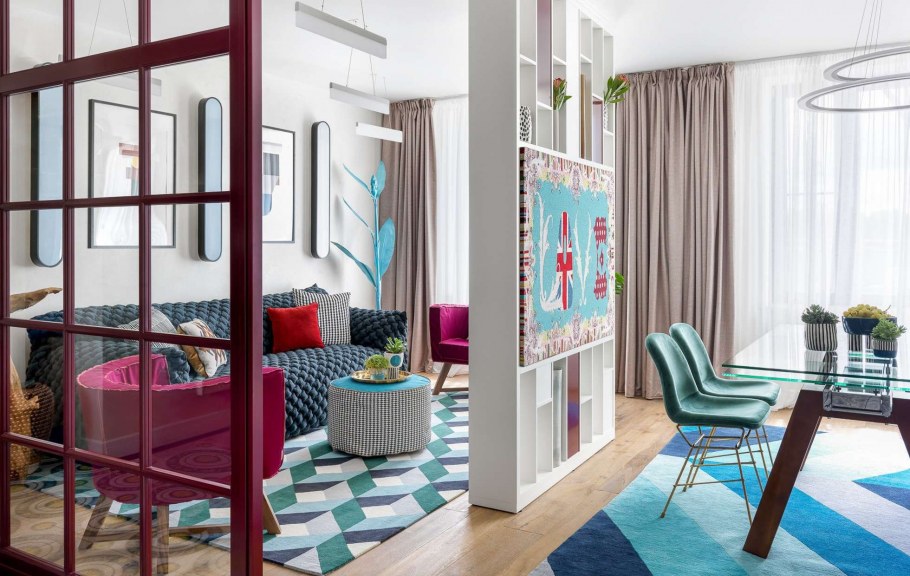 Гостиная-спальня 15м2 икея