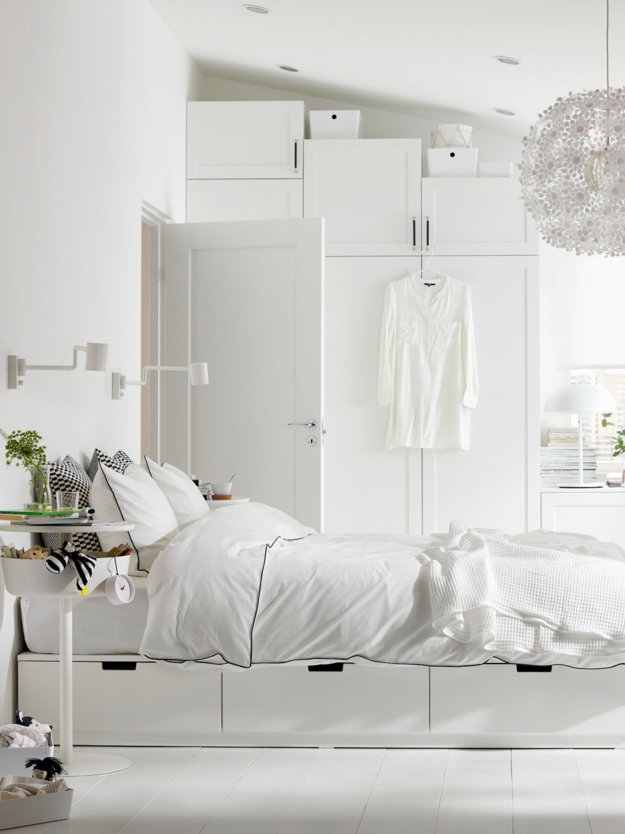 Кровать ФЛЕККЕ В интерьере