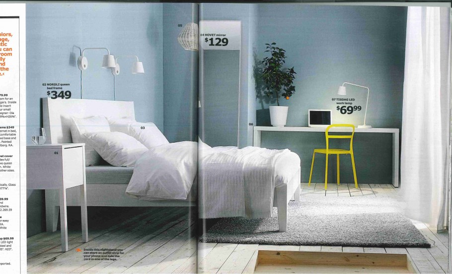 SONGESAND СОНГЕСАНД каркас кровати с 2 ящиками, белый/лурой90x200 см