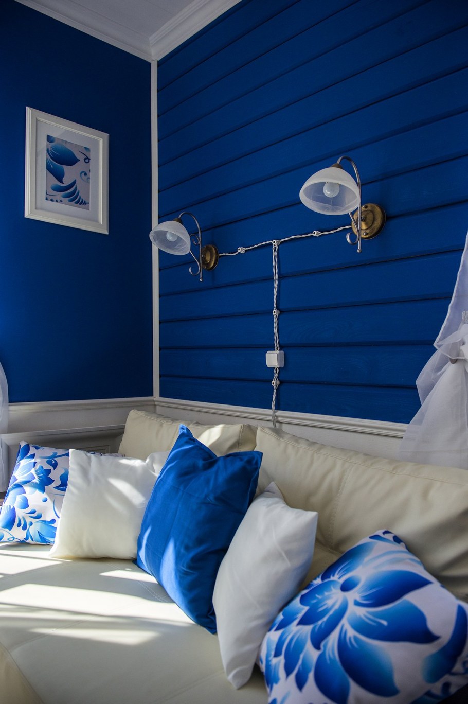 Стиль Гжель в интерьере