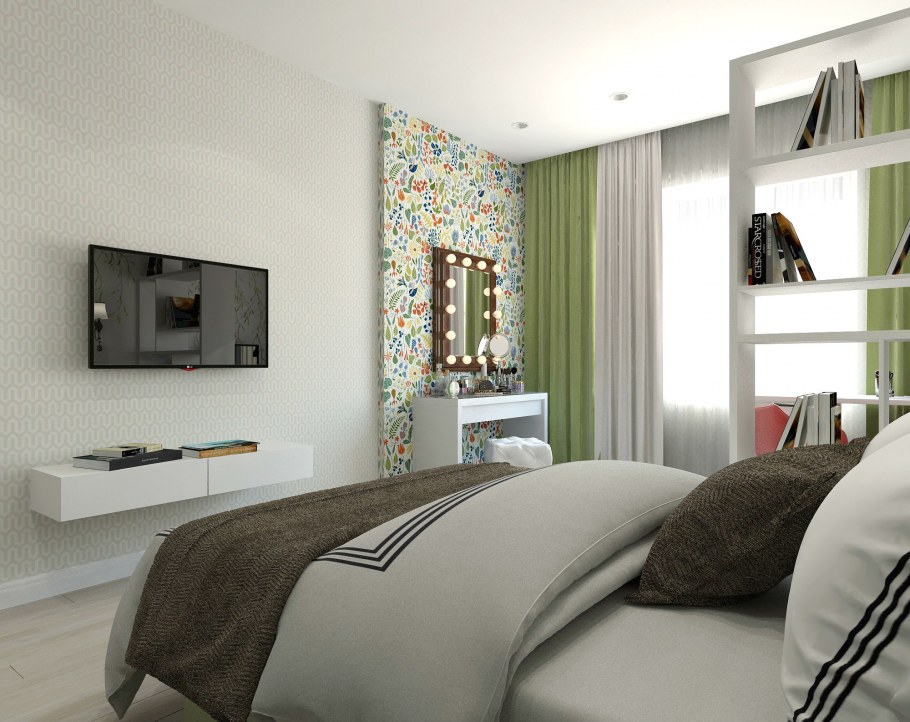 Современные обои для спальни 2019