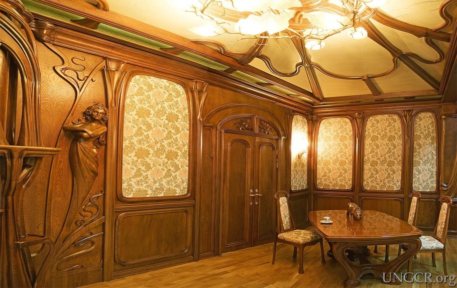 Модерн стиль в интерьере исторический