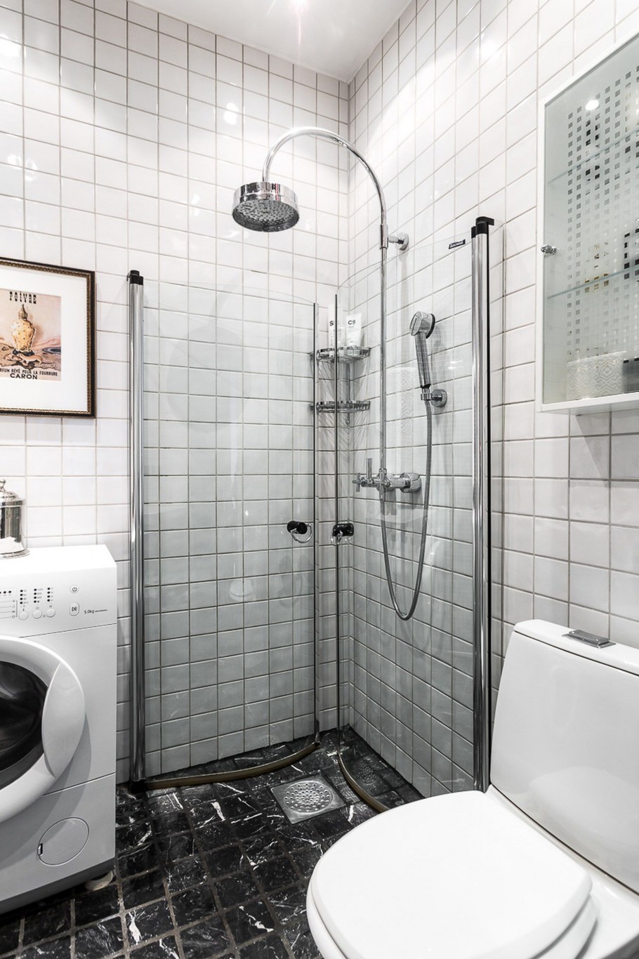 Ванная комната со стиральной машиной