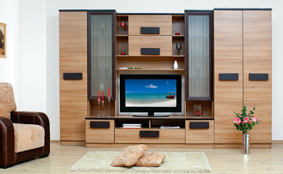 Модульная стенка Астория Сильва