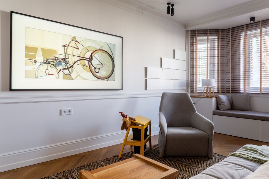 Панно макраме в спальне