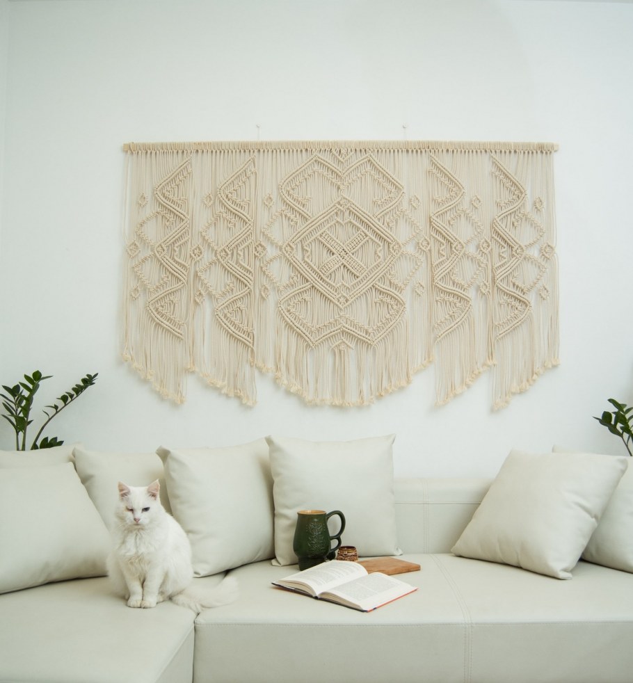 Интерьерное макраме