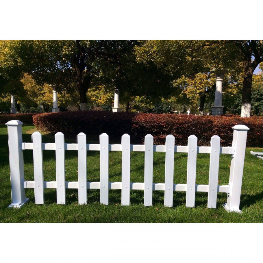 Декоративный заборчик из пластика