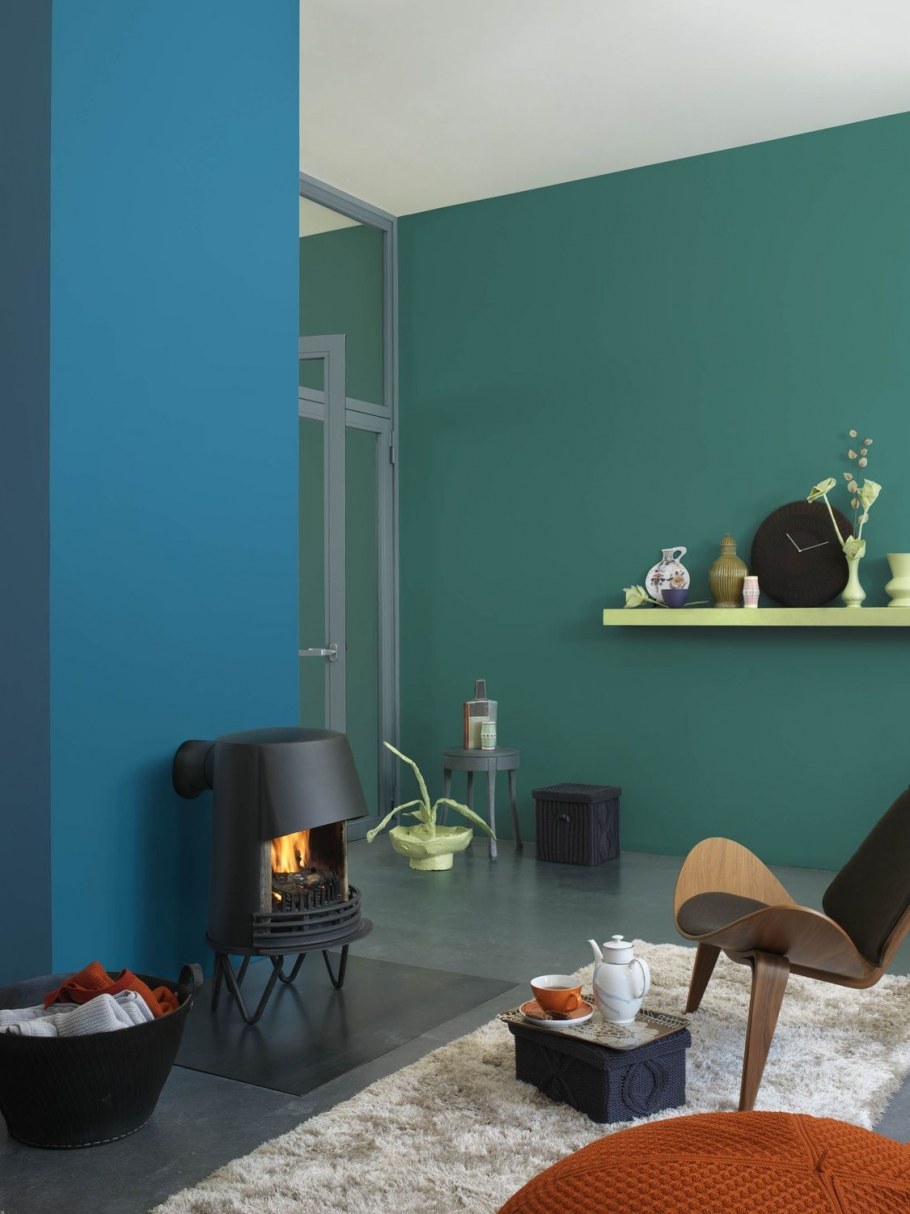 Изумрудные оттенки Dulux