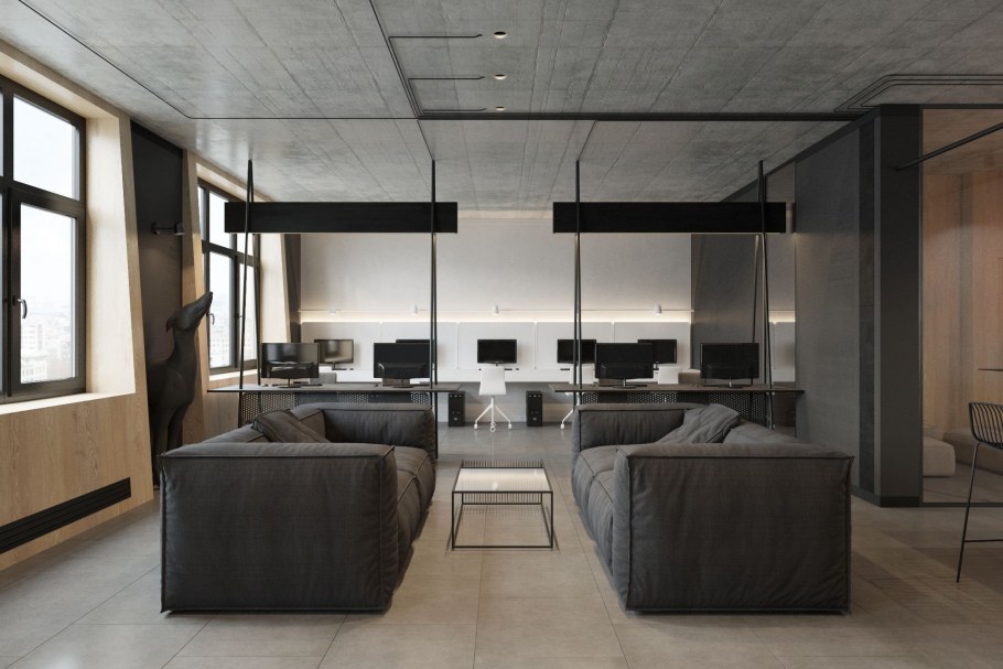 Интерьер офиса в стиле Минимализм