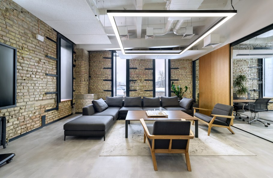 Скандинавский Минимализм офис компании