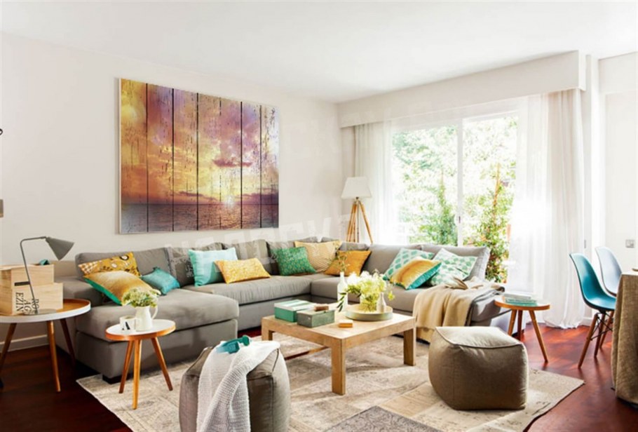 Интерьер лето