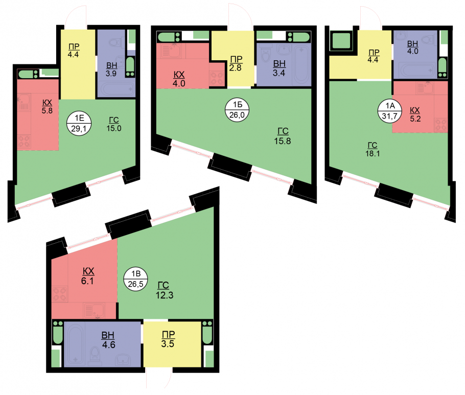 Велтон парк новая Сходня планировки