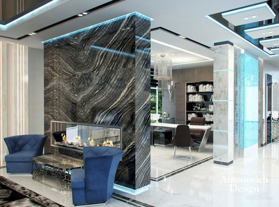 Antonovich гостиная Hi Tech